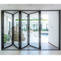 Heavy duty aluminum glass door double door design